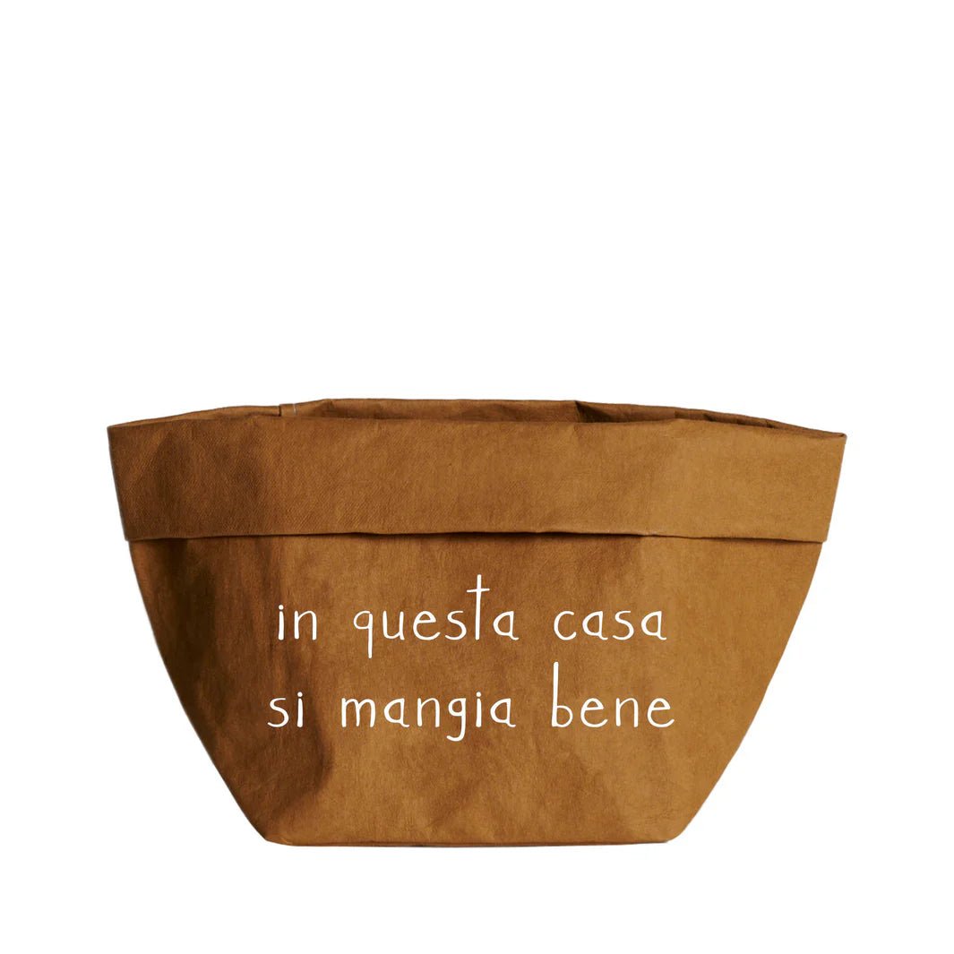 Contenitore in cellulosa In questa casa si mangia bene
