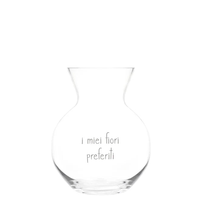 Vaso Portafiori decoro I miei fiori preferiti 23x30