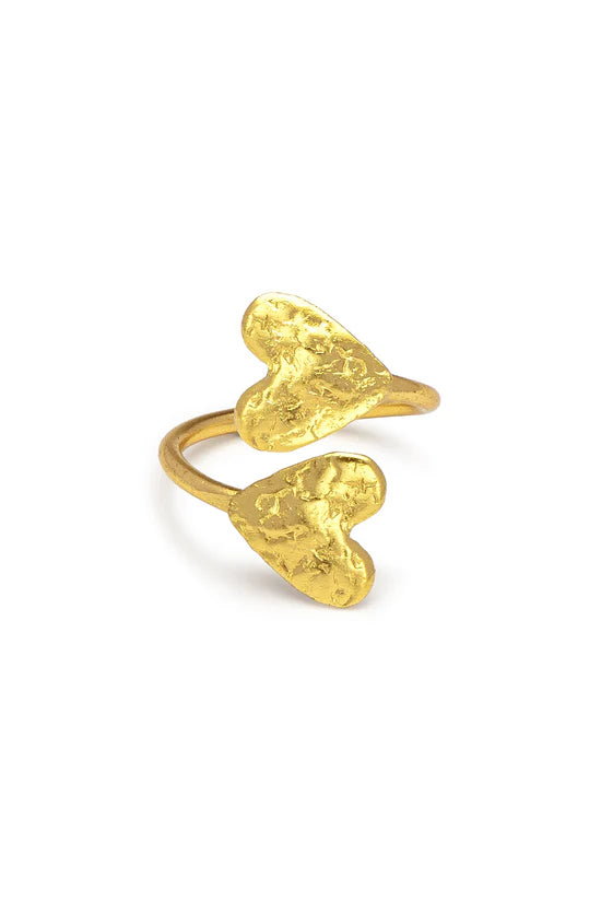 ANELLO DUE CUORI